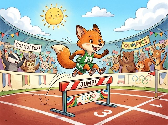 Play Hurdle Rush: Track Champion - a competitive 110m hurdles track game with realistic hurdle physics.